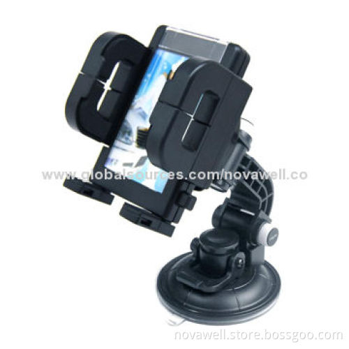 Universal Car Mount Holder with Strong Suction Cup, OEM Orders Welcomed, Customized Package